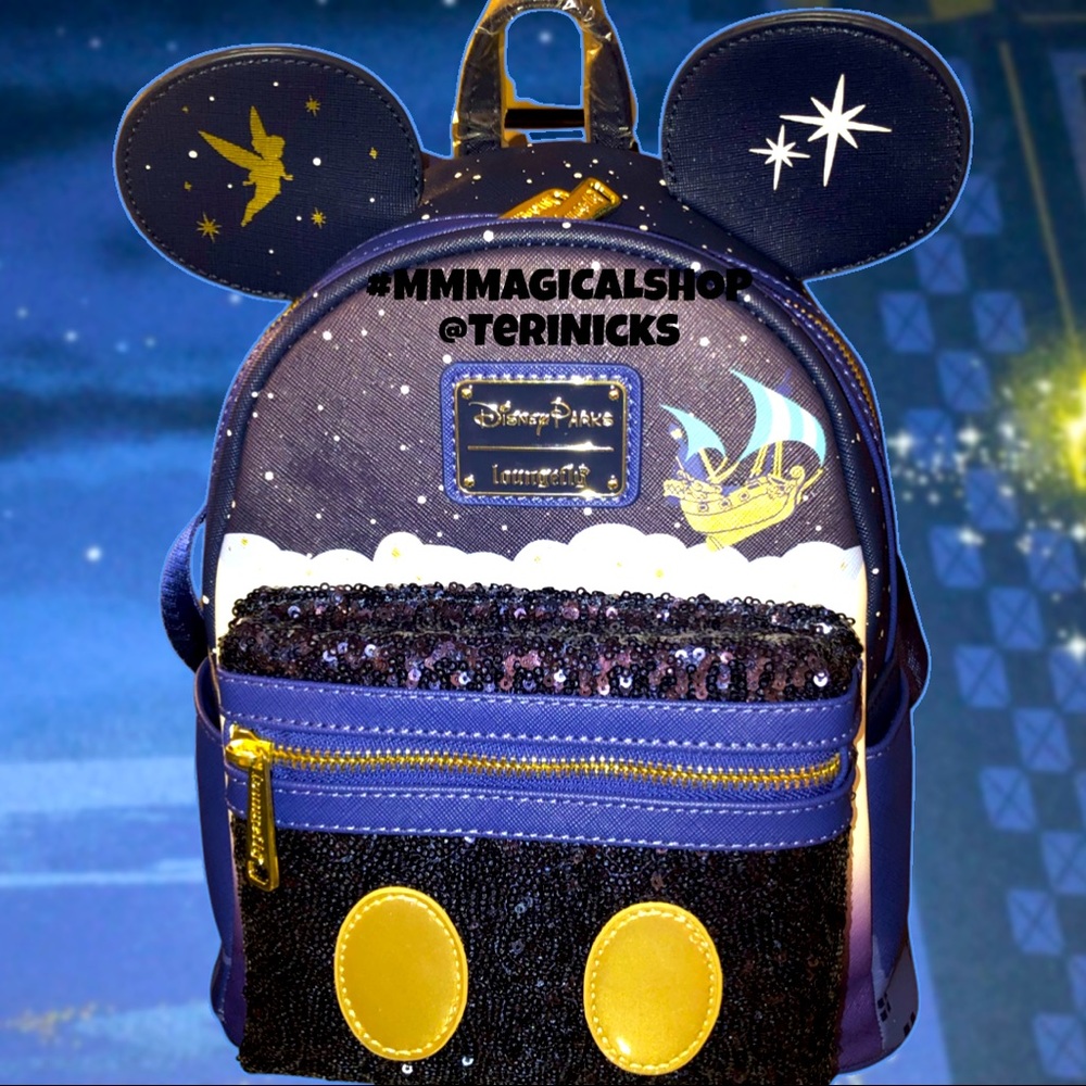 The Main Attraction Loungefly Mini Backpack – Peter Pan's Flight